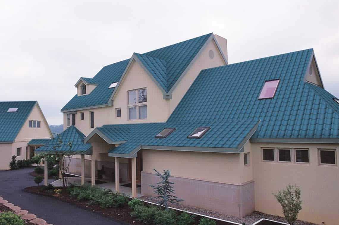 Met-Tile Roofing Panels : Ceramic Tile Look with Metal Quality