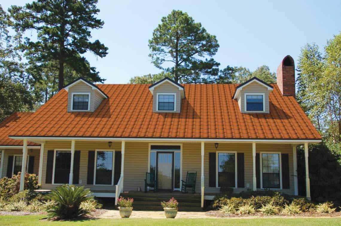 Met-Tile Roofing Panels : Ceramic Tile Look with Metal Quality